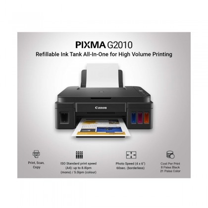 Canon Pixma G2010 Ink Tank All-In-One Printer